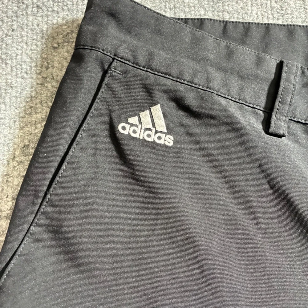 Adidas Climalite Golf Pants Mens 40x32 Black Stretch‎ Straight Leg
